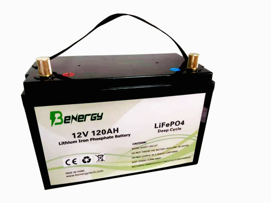 120Ah 12V लिथियम बैटरी पैक IP65 लिथियम आयरन फॉस्फेट पैक 150A