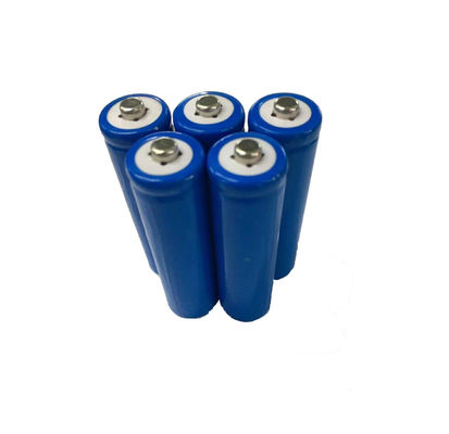 AA बेलनाकार ली आयन बैटरी 3.2V 500mAh LiFePO4 14500 संरक्षित लिथियम आयन बैटरी सेल
